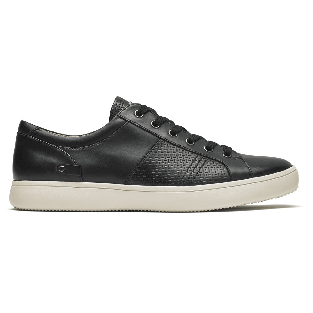 Rockport Mens Colle Tie - Sneakers Black - YUH734280